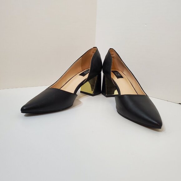 Jones New York Black Pointed Toe Candora Pumps Size 8 - Picture 8 of 8
